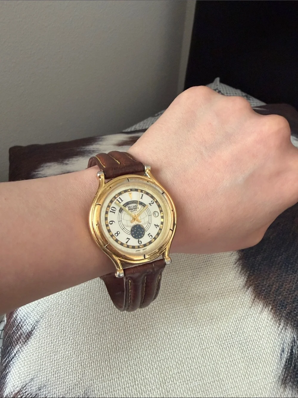 brittania gold tone